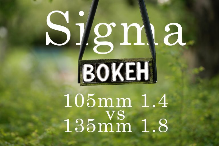 Sigma 105mm 1.4 vs Sigma 135mm 1.8